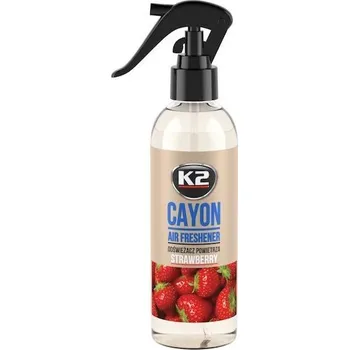 Vůně do auta K2 CAYON STRAWBERRY interiérová vůně 250ml
