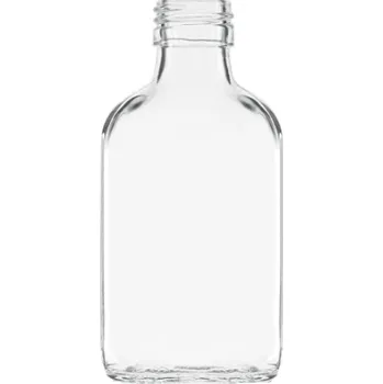 Lahev PLACATKA MINI 100 ml čirá - 28 mm | Zavarovacisklo.cz Počet kusů v balení: 1