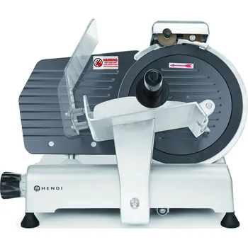 Kráječ na chleba Nářezový stroj 250 s teflonovou vrstvou, HENDI, Kitchen Line, 230V/150W, 494x402x(H)398mm