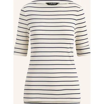 Dámské tričko Lauren Ralph Lauren Dámské Tričko, krémová / tmavě modrá, 38