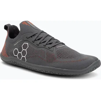 Pánská obuv Pánské barefoot boty Vivobarefoot Primus Lite Knit obsidian/cherry tomato