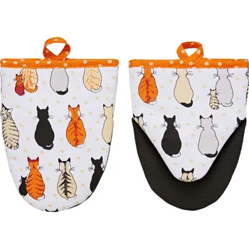 Chňapka Ulster Weavers, Irsko UW - Pár malých kuchyňských rukavic Cats In Waiting