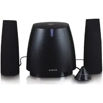 Evolve repro 2.1 Demon A410 piano black, RSR (20W+10W+10W) dvoupásmové satelity (A410)