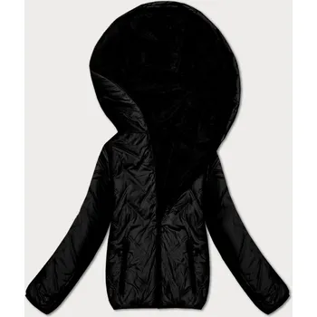 Černá oboustranná dámská bunda pro přechodné období S'West (B8546-101) odstíny černé XL (42)