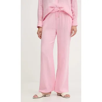 Dámské kalhoty Bavlněné kalhoty Melissa Odabash MO.KRISSY růžová 30X, vel. L