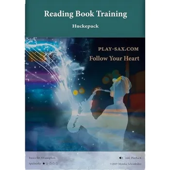 ČTENÍ KNIH - Piggyback | Úroveň hry ★ ☆ ☆ ☆ ☆ | Saxofonová kniha s přehráváním pro alt saxofon