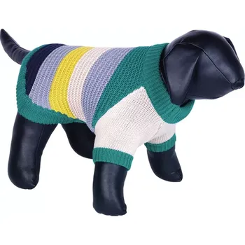 Obleček pro psa Nobby HAJO pletený svetr pro psy zelená 44cm