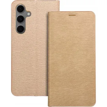 Pouzdro na mobilní telefon Pouzdro s klopou IziGSM pro Samsung Galaxy S24 FE zlaté