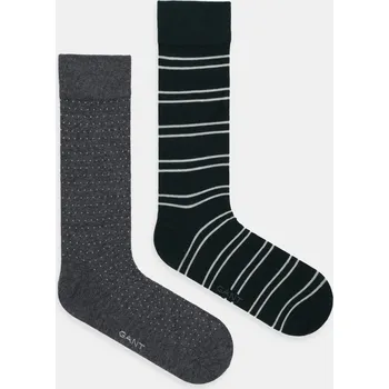 Oblečení a móda Ponožky Gant 2-pack 9960358 zelená 77X, vel. 43/45