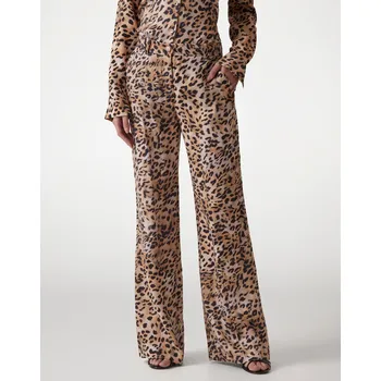 Dámské kalhoty Guess dámské béžové vzorované kalhoty 99921731-7620837081480