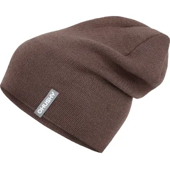 Čepice Husky Pánská merino čepice Merhat 2 L-XL, brown