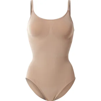 Body esmara® Dámské bezešvé tvarující body (béžová, S(36/38))