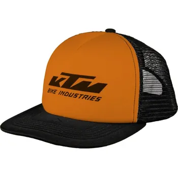 Kšiltovka Kšiltovka KTM Factory Team Mesh cap Black/orange
