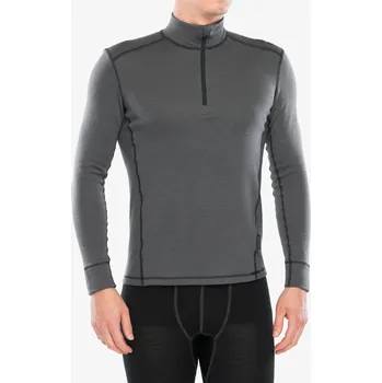 Pánská mikina Mikina bez kapuce Dovre 100% Merino Wool Active - black