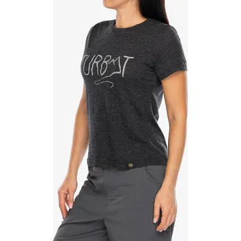 Dámské tričko Dámské rychleschnoucí triko Turbat Magic Logo SS - caviar/caviar