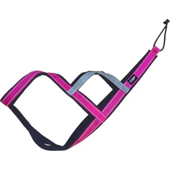 Postroj pro psa Trop Dog Sportswear Trop tažný postroj Backbone magenta Velikost: S/M
