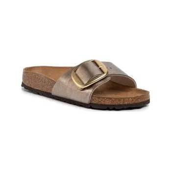 Dámské pantofle Nazouváky Birkenstock Madrid Big Buckle 1016237 Hnědá 35