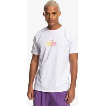 Pánské tričko TRIKO QUIKSILVER QUIK X STRANGER THINGS - bílá - M + při osobním odběru 364 Kč