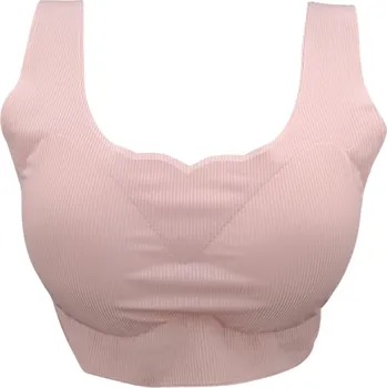 Podprsenka GREENICE Bezešvé podprsenka GREE-9521Z Barva: Růžová, Velikost: 2XL/3XL
