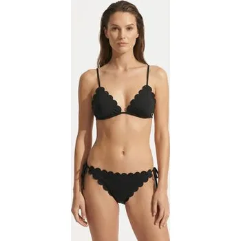 Dámské plavky HUGO Spodní část bikin Original 50555675 Černá Regular Fit L