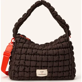 Kabelka Unio Dámská Taška Přes Rameno Bubble, tmavě hnědá / oranžová,...