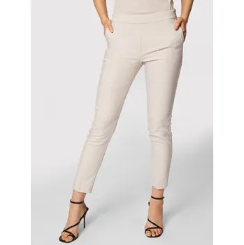 Pánské kalhoty Morgan Kalhoty z materiálu 211-PROSY.F Béžová Slim Fit 38