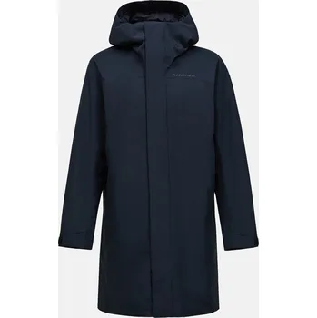 Pánská parka Pánská Zateplená bunda PEAK PERFORMANCE M TREELINE INSULATED PARKA G80564020_050 – Černá 2XL