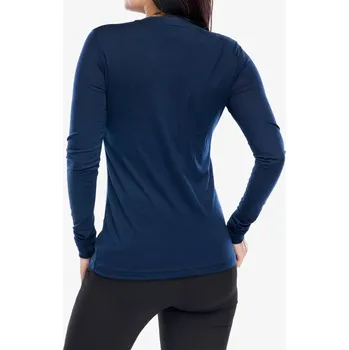 Dámské tričko Dámské triko s dlouhým rukávem Sensor Merino Active Songbirds Tee LS - deep blue