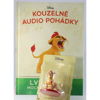 Pohádka Lví Hlídka Mocný Řev se Vrací - kniha s figurkou Kouzelné Audio Pohádky Disney #84 - DeAgostini (2021, pevná)