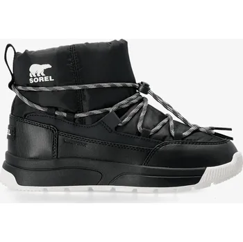 Dámská obuv Zimní boty dámské Sorel Whitney III Slip-On WP - black/sea salt