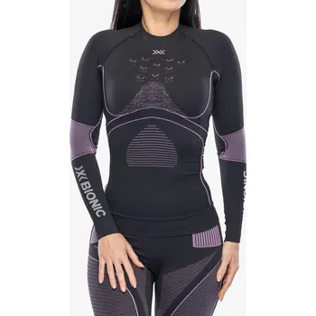 Dámská móda Dámská mikina X-Bionic Energy Accumulator 4.0 Shirt - charcoal/magnolia