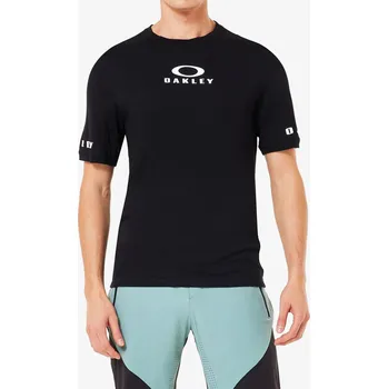 cyklistický dres MTB triko Oakley Seeker Flow SS Jersey - blackout