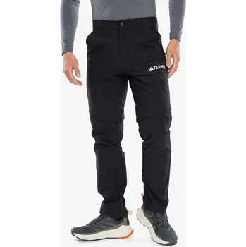 Pánské kalhoty Turistické kalhoty adidas TERREX Multi Zip-Off Joggers - black