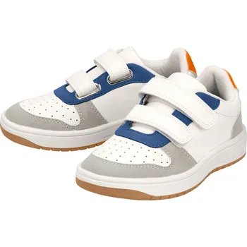 Chlapecké tenisky lupilu® Dětská obuv „Sneaker" (oranžová/šedá/modrá, 28)
