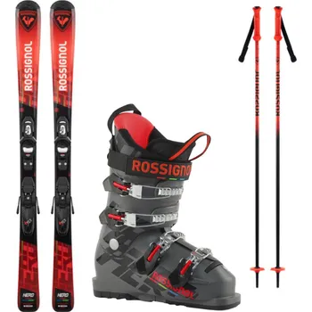 Sjezdové lyže Lyžařský set ROSSIGNOL Hero Junior 150cm