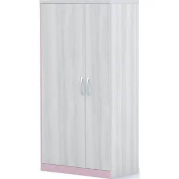 Ložnice BRADOP Šatní skříň CASPER C106 Barevné provedení: CER - CREME RŮŽOVÁ