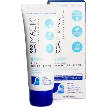 Pleťový olej Dead Sea Spa Magik Sea Magik Skin Solutions Rich Moisturiser Denní krém 75 ml