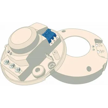 Zabezpečovací technika Mikrovlnný pohybový senzor Zamel MCR-02 1200W 360 stupňů. 220 - 240 V IP20 (EXT10000050)