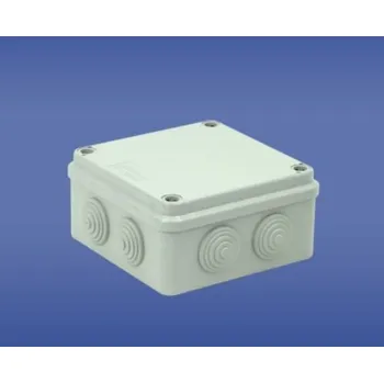 Elektroinstalační krabice Elektro-Plast Hermetická krabice přisazená 108x108x56mm IP44 šedá PH-1A.3 (28/13)