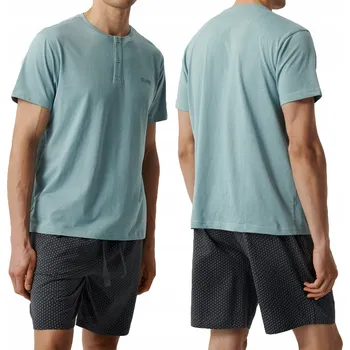 Pánské pyžamo Pánské pyžamo s krátkým rukávem Atlantic XL