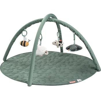 Hrací deka Done by Deer Hrací podložka s hrazdičkou Tiny farm