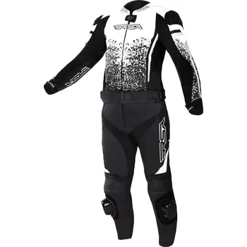 Moto oblečení Kombinéza na motorku RSA GT2 černo-bílá výprodej - II. jakost 52