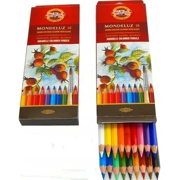 Výtvárné potřeby Akvarelové Pastelky Koh-I-Noor 18 ks