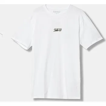 Dětské bavlněné tričko Guess L6RI10.K8HM4.PPY2 bílá 00X, vel. 158-166