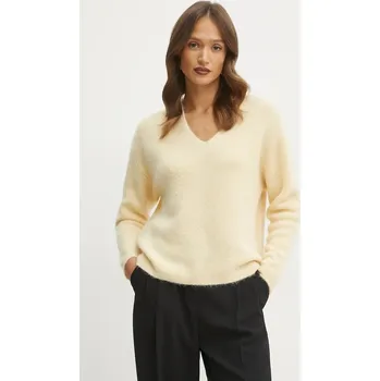 Pánský svetr Vlněný svetr Marella 2423366212200 žlutá 10X, vel. L