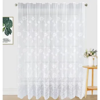 Záclona Záclony bílé MK98.04 Velikost: 250 x 300 cm