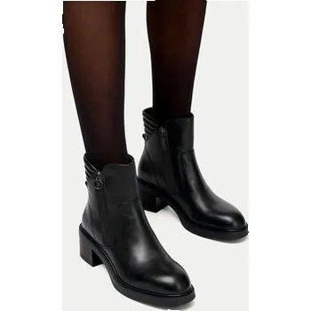 Dámské kozačky Polokozačky U.S. Polo Assn. CEO-KATERI002W/EL1 Černá 37