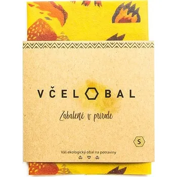 Papírový ubrousek Včelobal voskovaný ubrousek - 4 Živly, velikost S (Ekologický voskovaný ubrousek pro opakované použití)