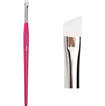 Kosmetický štětec ZOLA silikonový šikmý štětec č. 19 pro laminaci obočí a řas