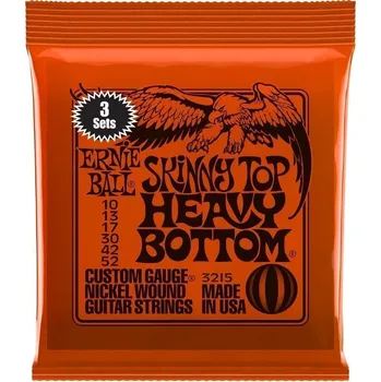 Struna pro kytaru a smyčcový nástroj Ernie Ball 3215 Skinny Top Heavy Bottom Struny pro elektrickou kytaru